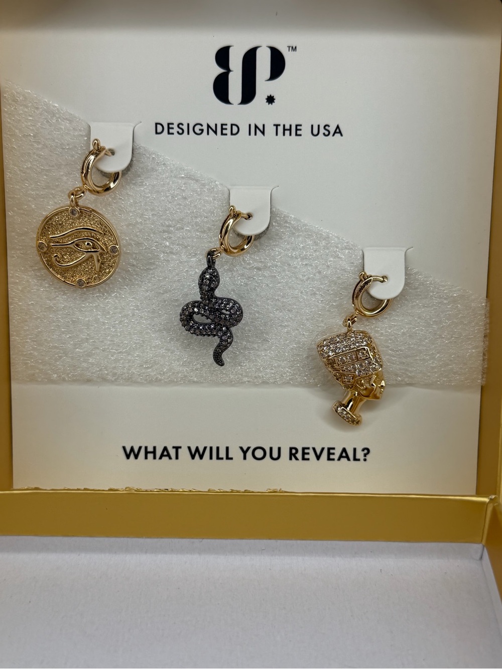 Bomb party gem society charms veil of the ancient queen NIB